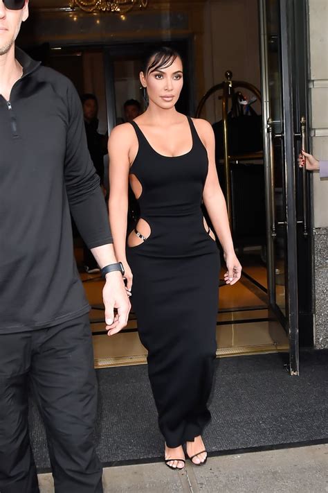 kim kardashian hip cutout dress